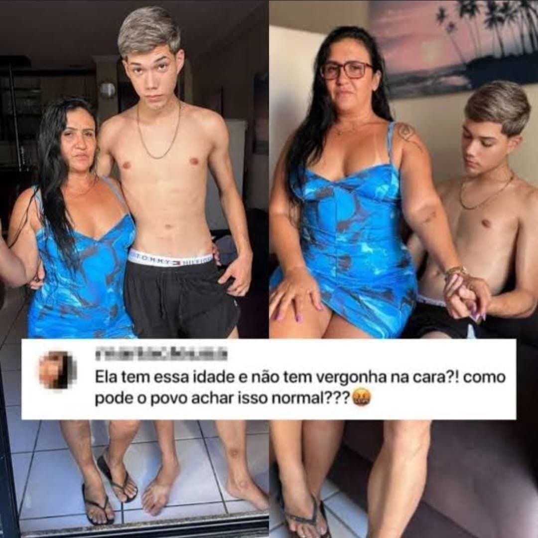 Jovem de 18 anos jantou a coroa de 45 anos REAL!!!?