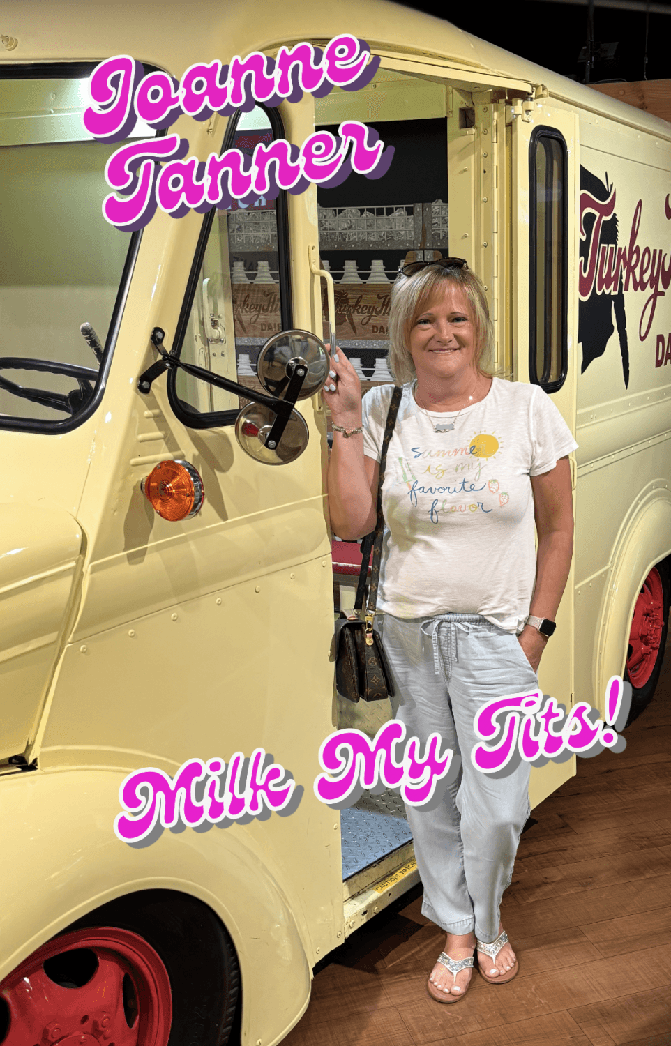 Click to view full size Mrs. Joanne Tanner a Real Public Schoolteacher Wanting Her Tits Milked