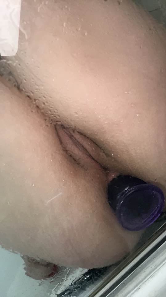 Brainless anal loving pig meat stuffing its holes and taping itself up for my amusement!