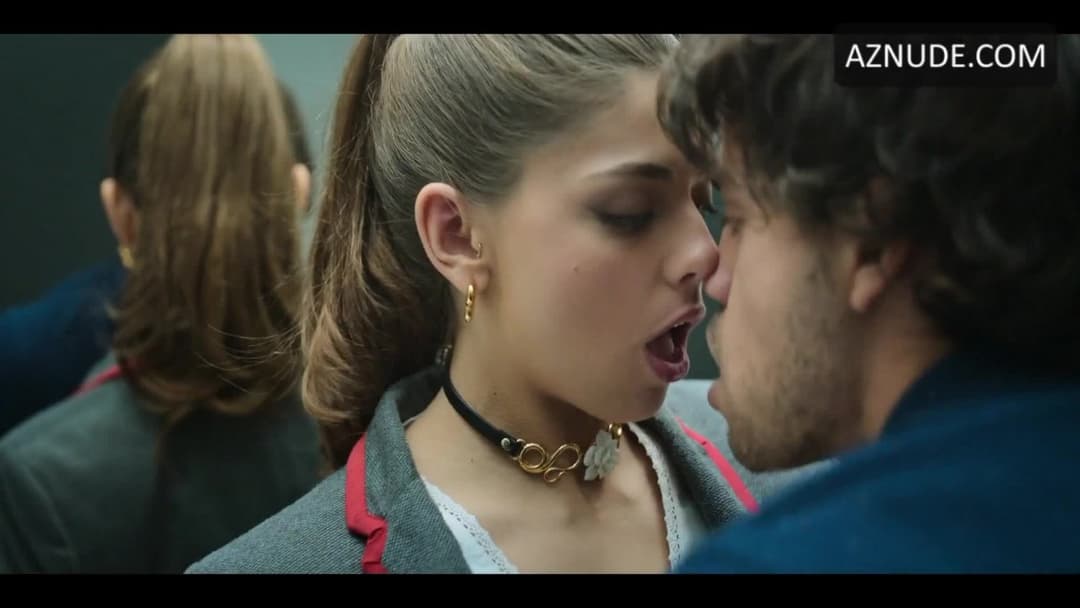 Carmen Arrufat fucking in bathroom in school uniform