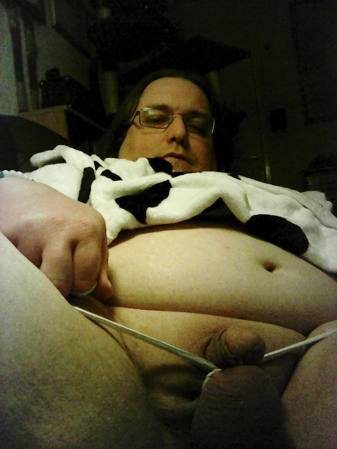 Baby Dick shoe lace binding