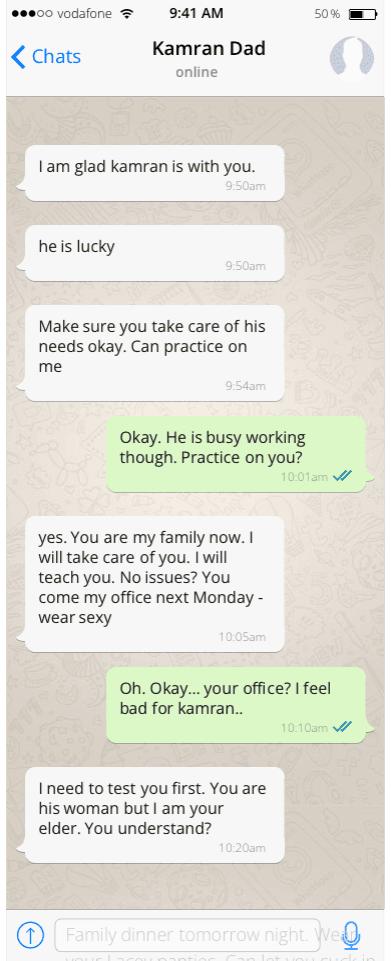 Cheeky home workout for daddy