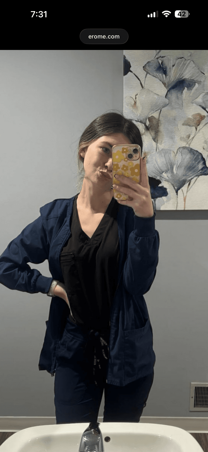 I want to know first hand how good a blowjob from her feels. I know she’s a bad nursing assistant