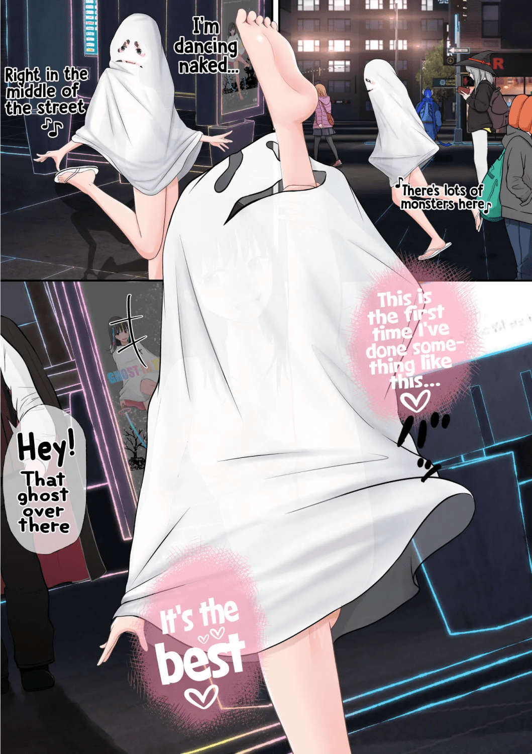 Halloween Roshutsu Shoujo _ Halloween Exhibitionist Girl non nude version