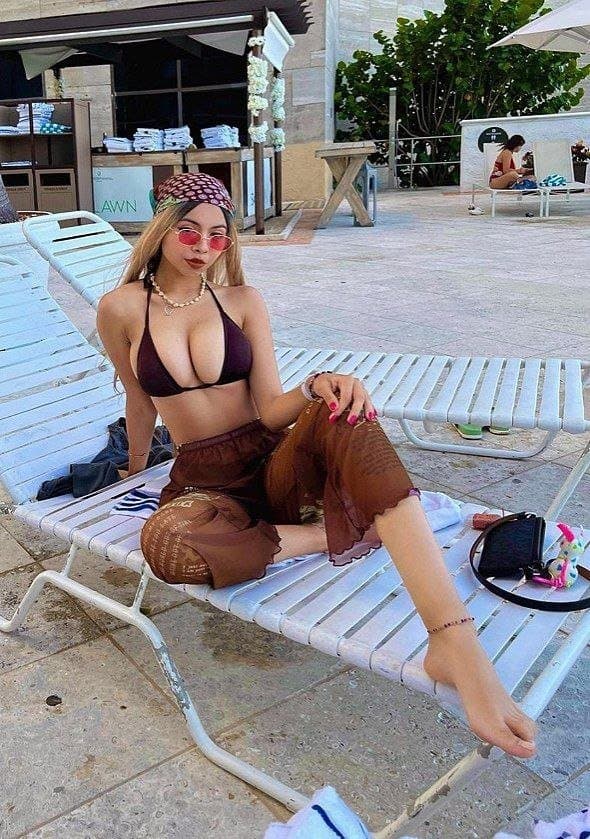 Beautiful Latin Teen Shows Nice Hot Body