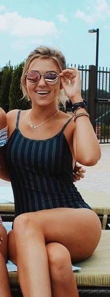 Christian slut Sadie Robertson is a sexy milf who loves creampies.  She is working to get a mom bod.