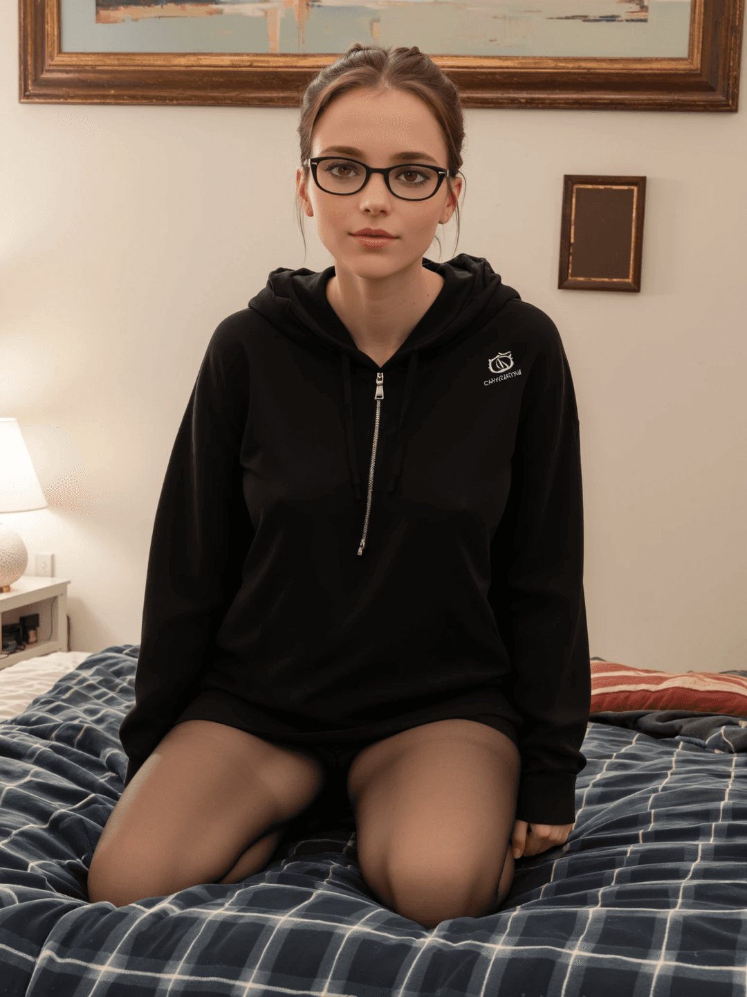 Strip and Masturbation - AI Generated Erotica