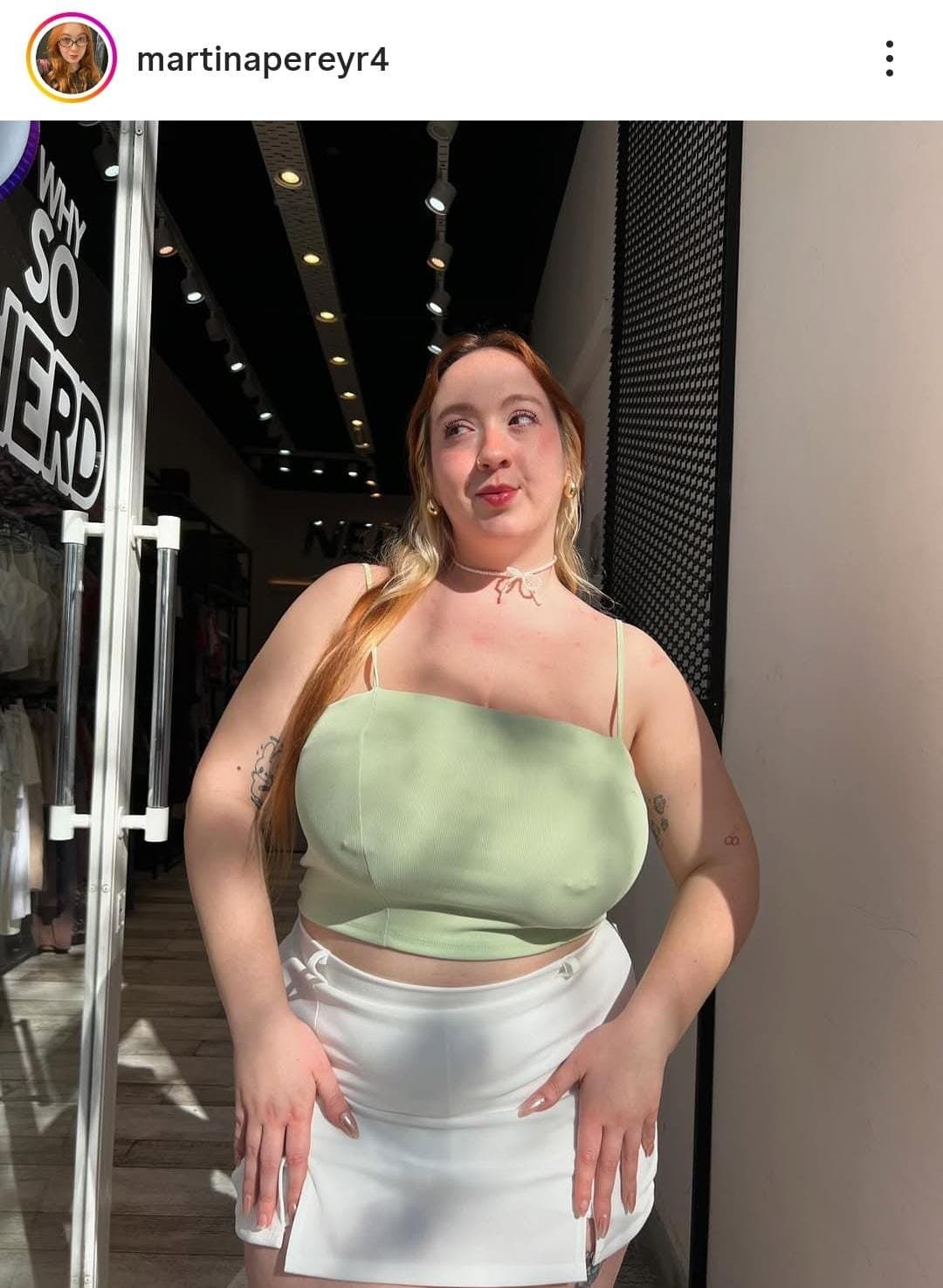 RedHead Goddess Curvy OnlyFans - Martina Pereyra Pelirroja Tetona Argentina