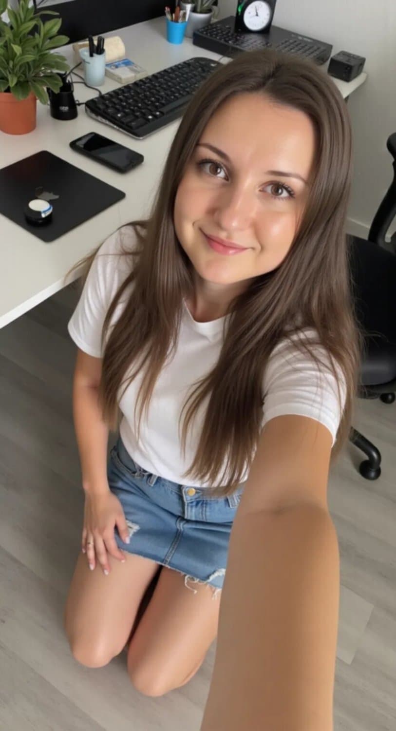 Sexy webslut Ange.  Saved from Chatpic to share