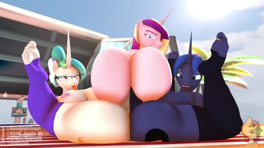 Royal ponys get fucked