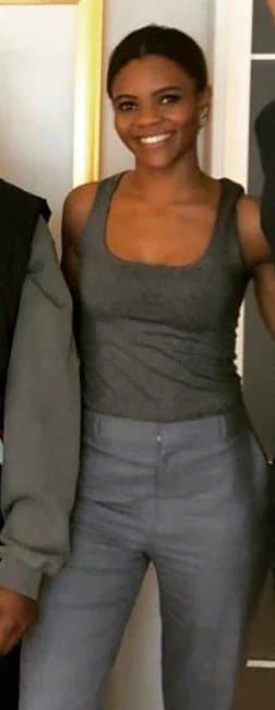 Sexy petite black woman Candace Owens is a fine piece of ass.  Jerk meat shorty