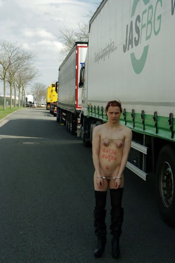 German Outing Slave Katja