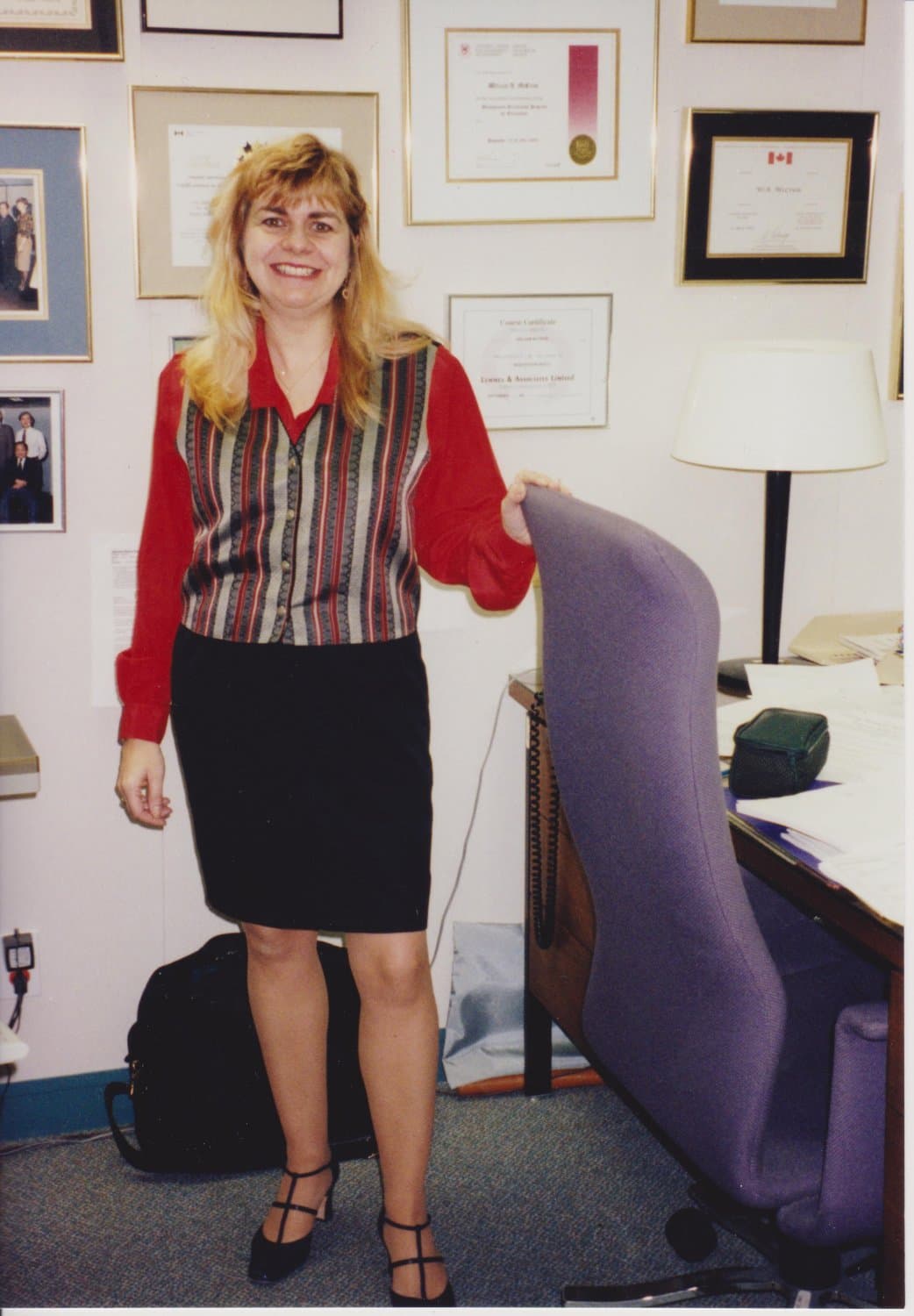 vintage Canadian wife...former secretary