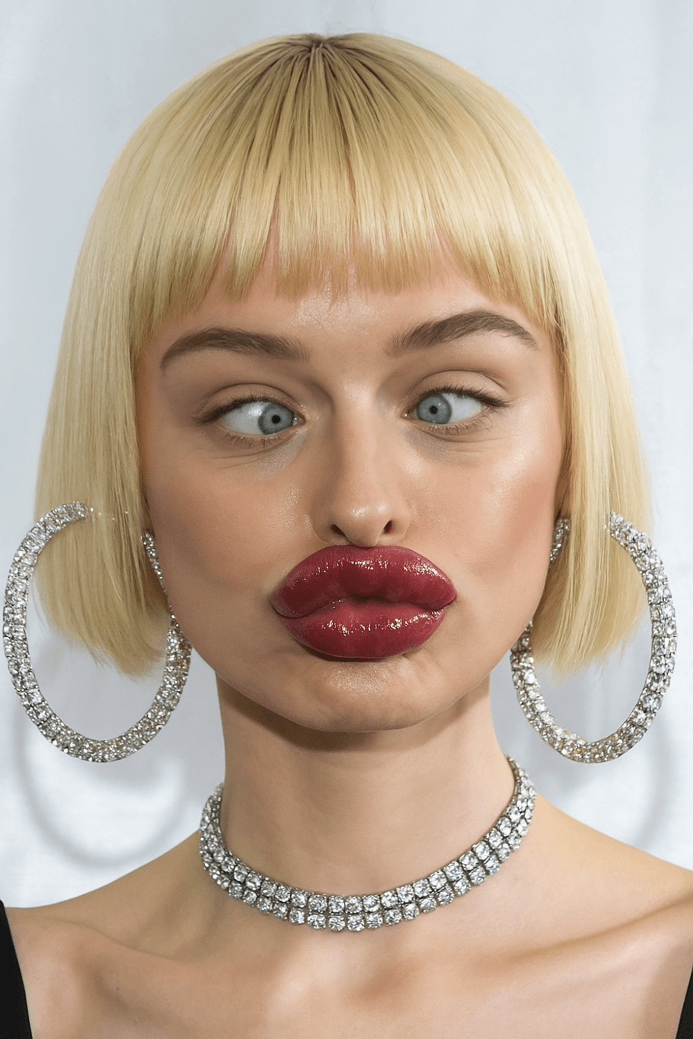 Emma Corrin Hardcore Bimbofication Edit