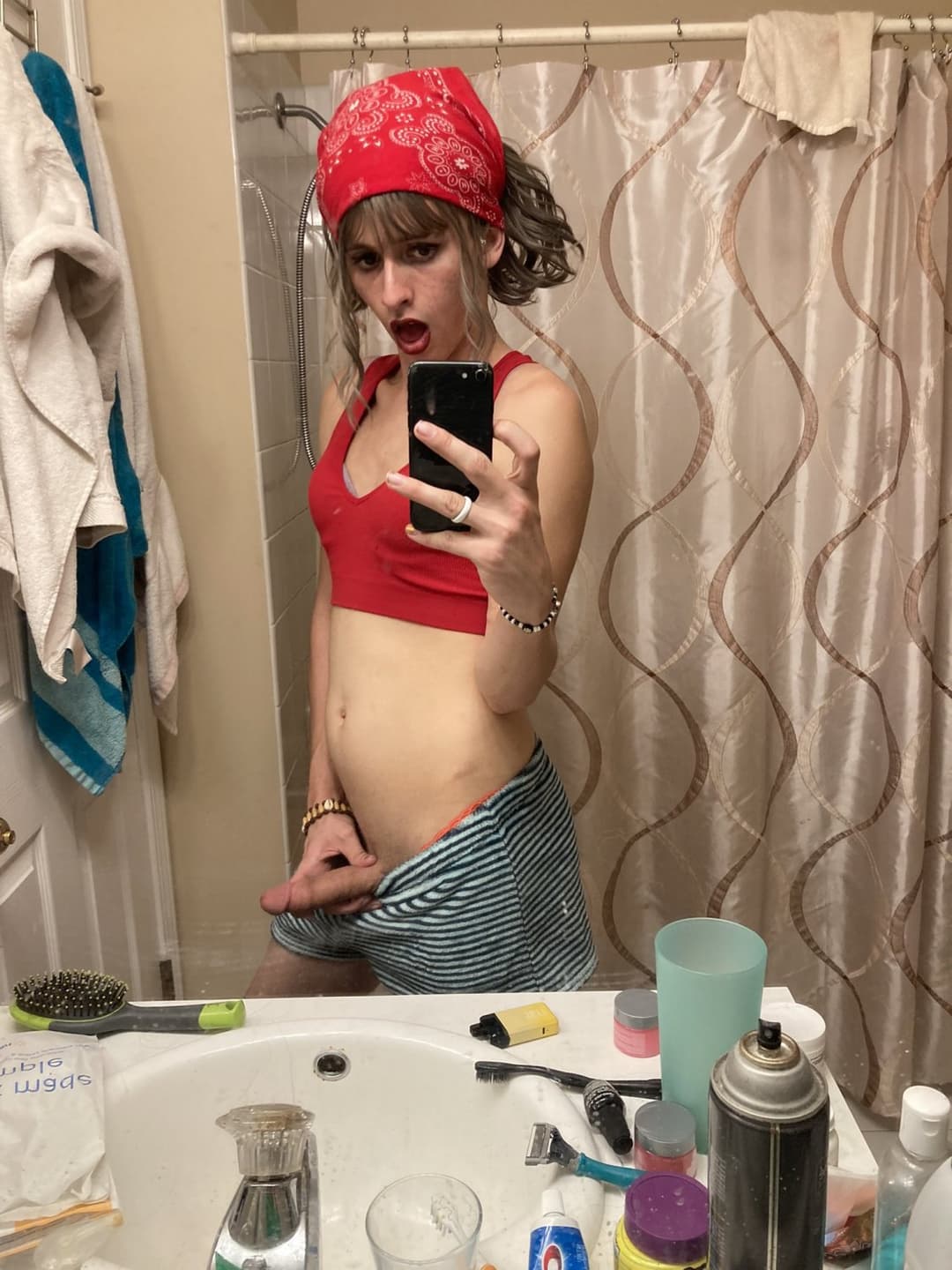 This transsexual slut is the most versatile creature when it comes to fucking