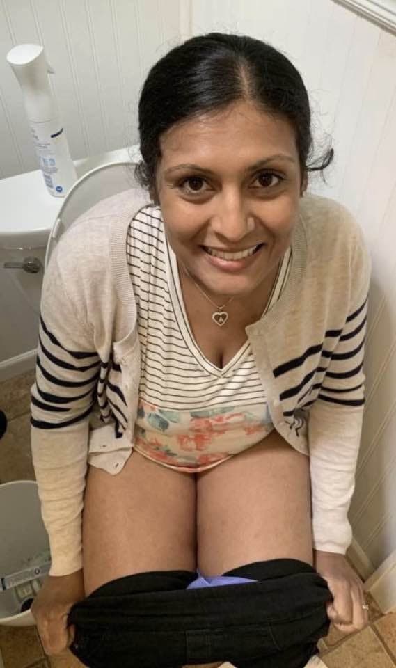 Busty Indian hotwife Tusi Patels milky udders