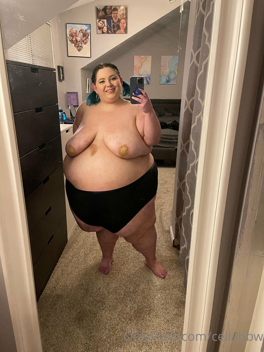 SSBBW Huge Belly