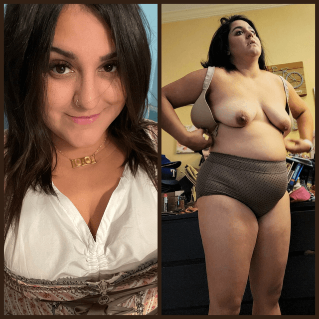 BBW - Wife getting dressed and dressed