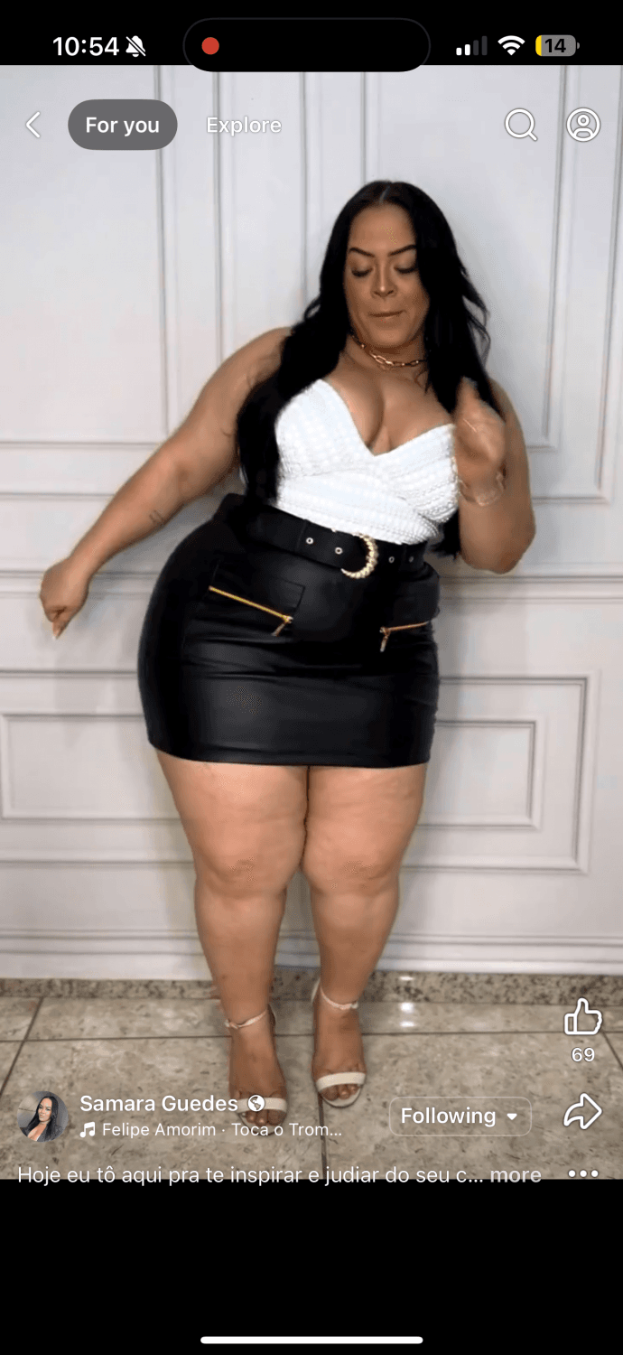 Cellulite Queen Sassa Guedes … BBW Brasil……