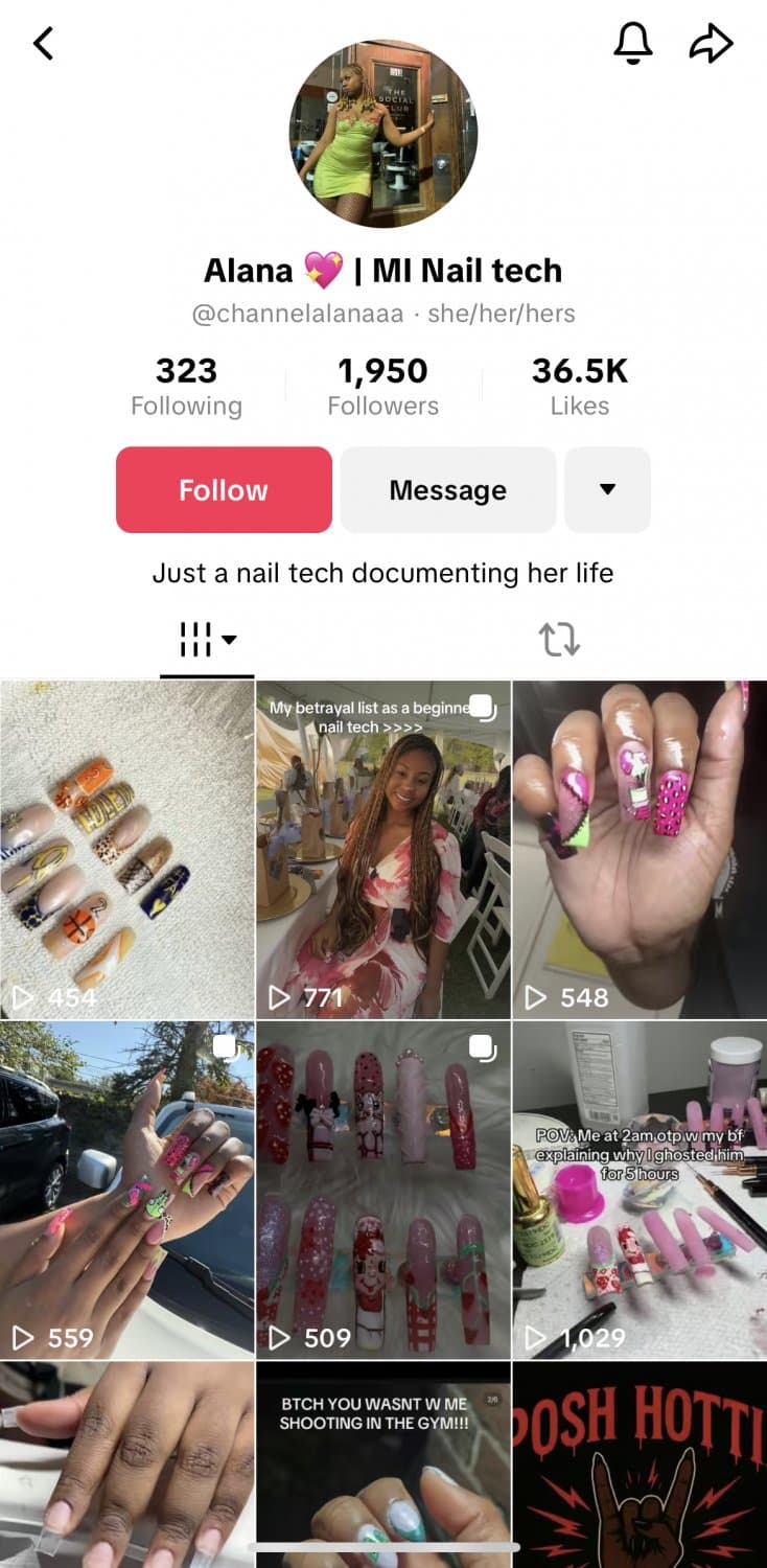 Detroit thot Alana sucking toes IG: channelalanaa