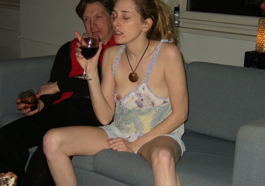 Hairy Pussy Wife shows off her bush during the flight