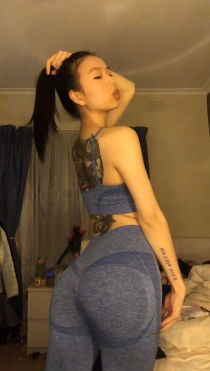 Flexible amateur asian hotbabe