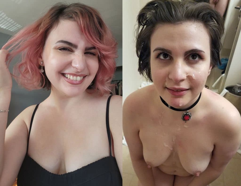 Click to view full size Americans whores before after cumshot face