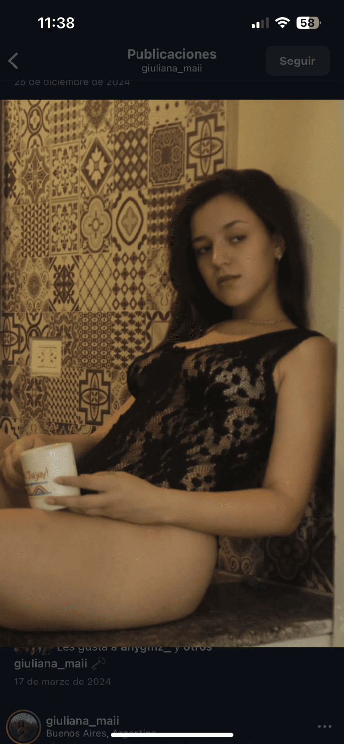 Colorada Giuliana Maii pendeja culona de lafe zona oeste tik toks perreando