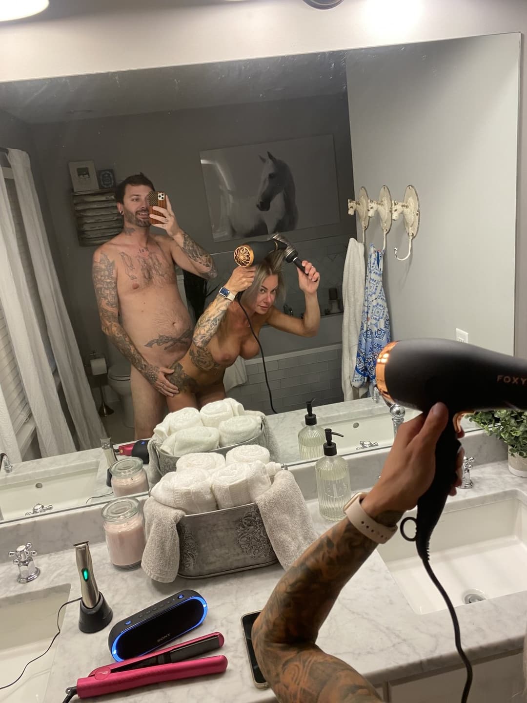 Wife riding stranger and riding my cock