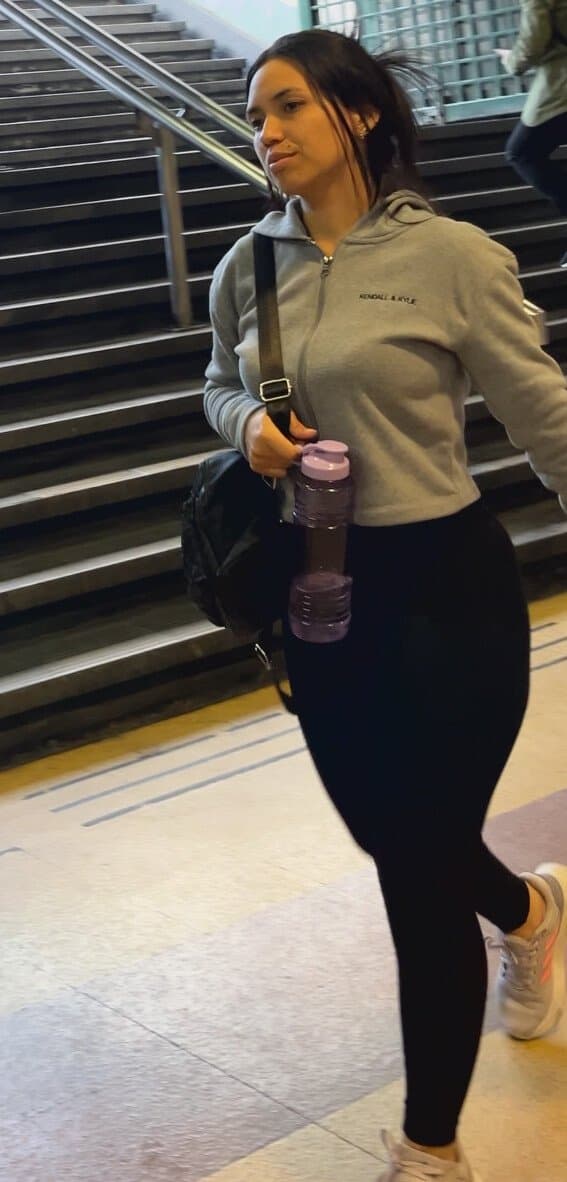 Candid Booty Bending Over