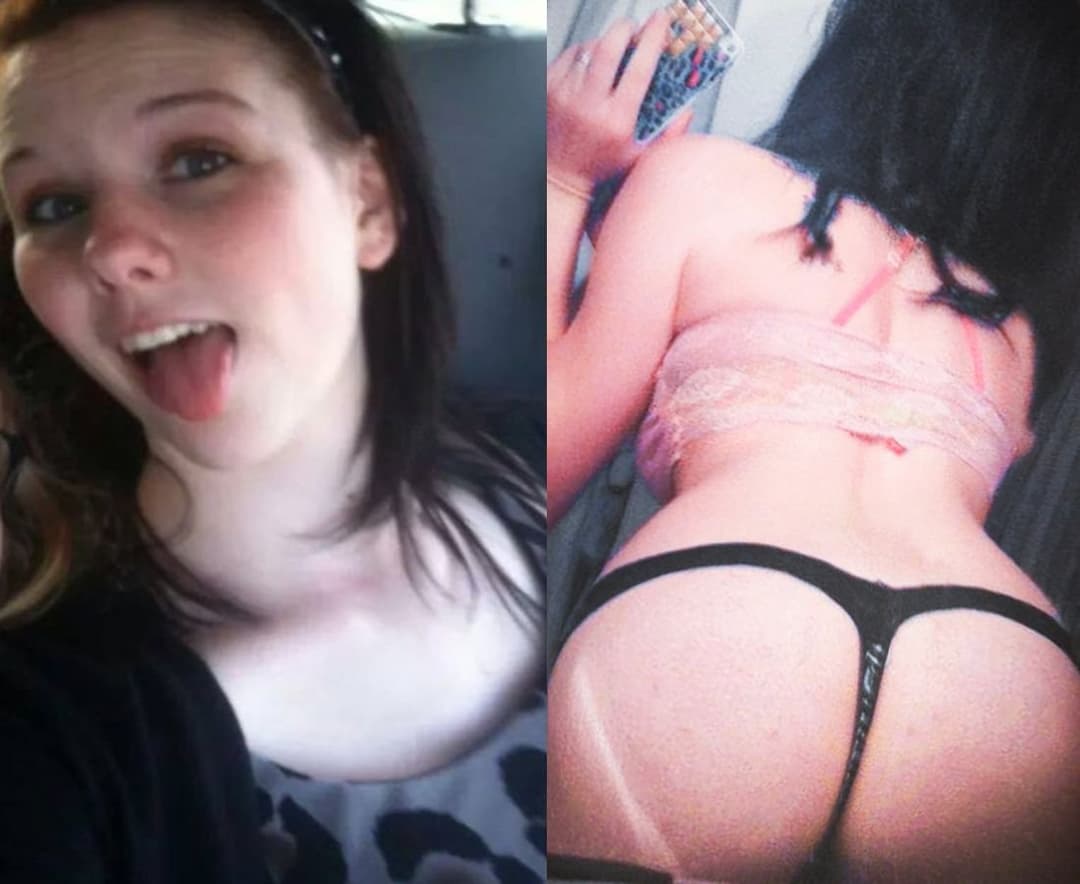 big ass michigan slut showing off her round ass!