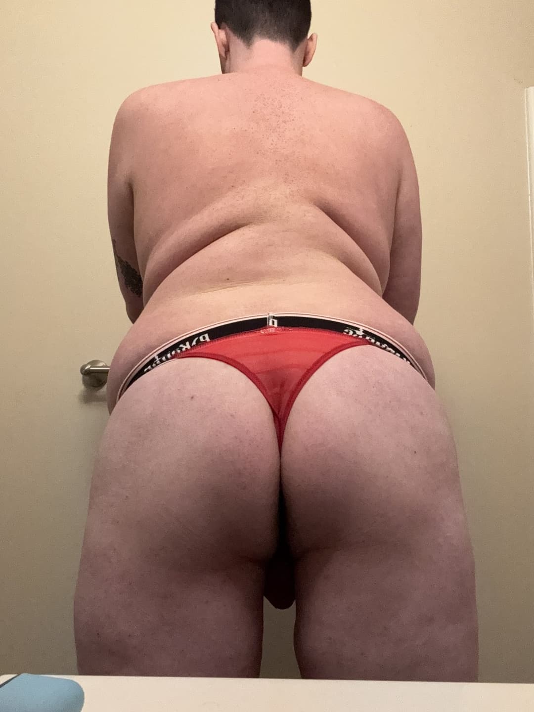 This fat piggy showing off his belly and fat rolls and stuffing his face