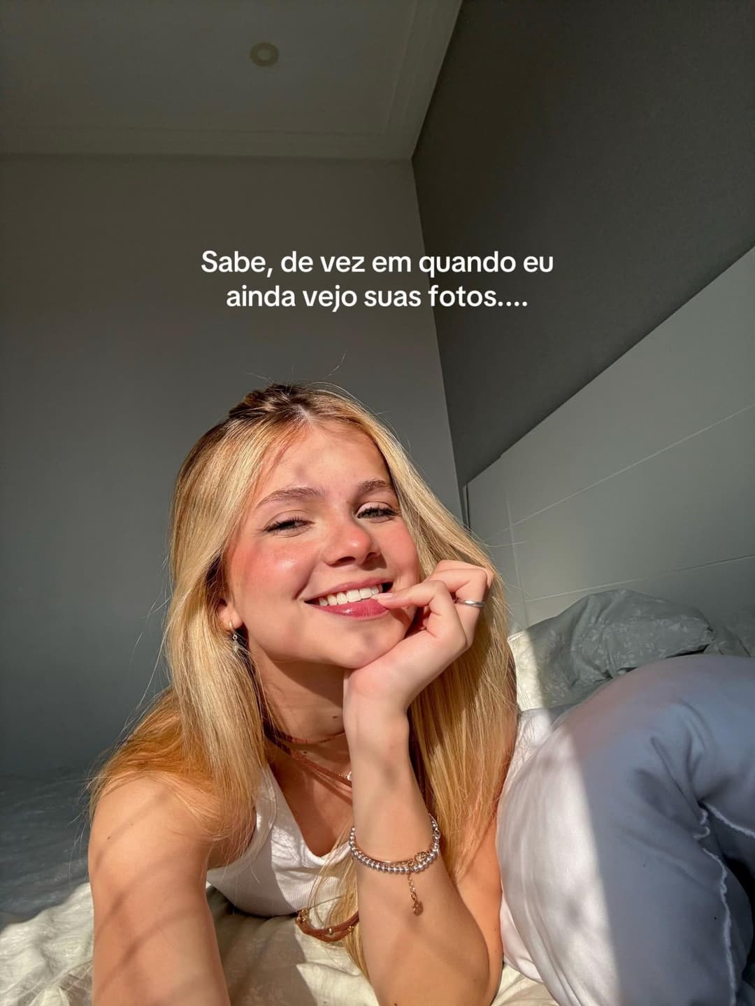 Face lindo da Lana , muito fofa...Lana Negrini linda loira , tao gostosa !!!