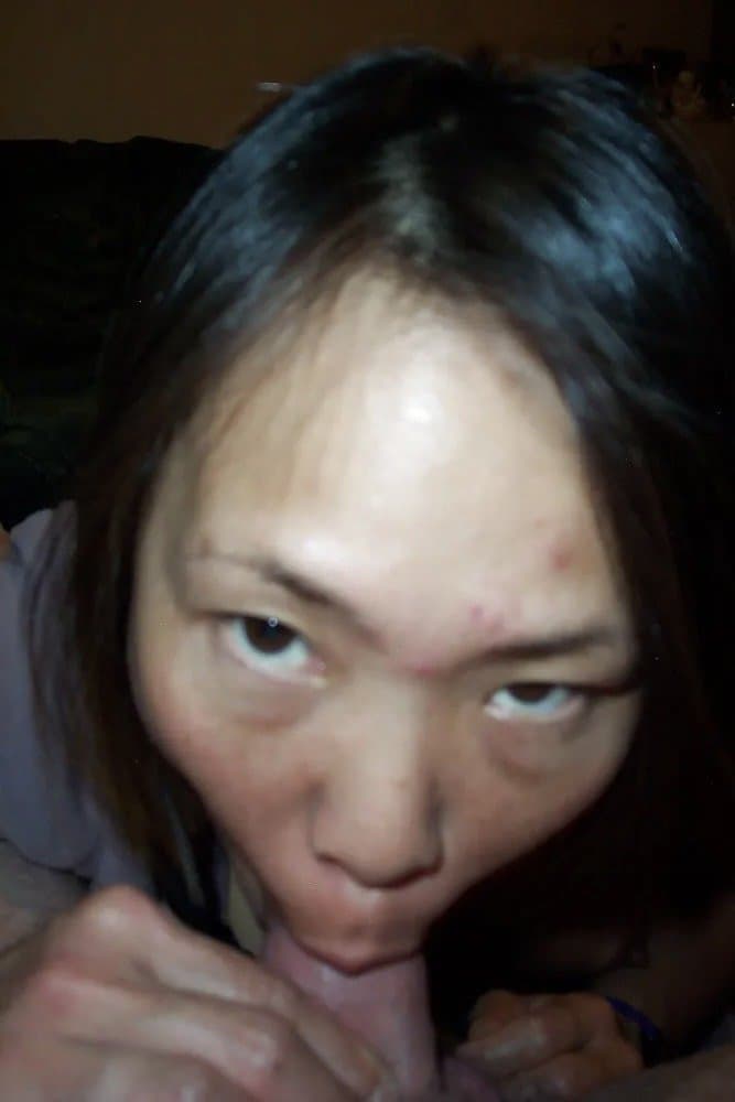 Asian wife, stripped of innocence and shared