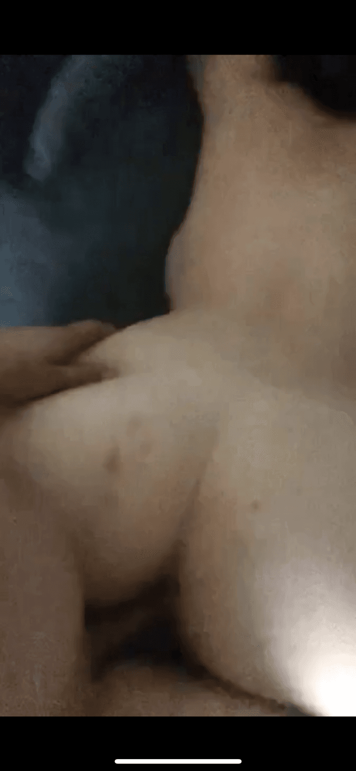 Ignorant slut with huge tits invited me over to smoke a blunt and fuck