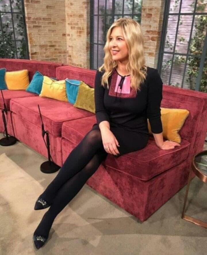 Laura woods big ass and black tights