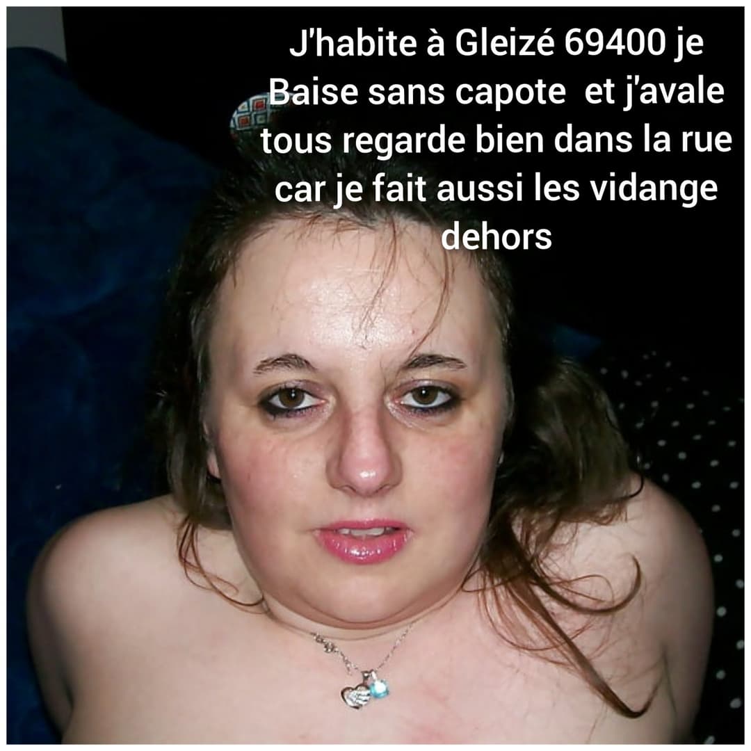 Je commence mon travail à 6h du matin si tu me croise dans la rue de Gleizé mes moi enceinte dehors