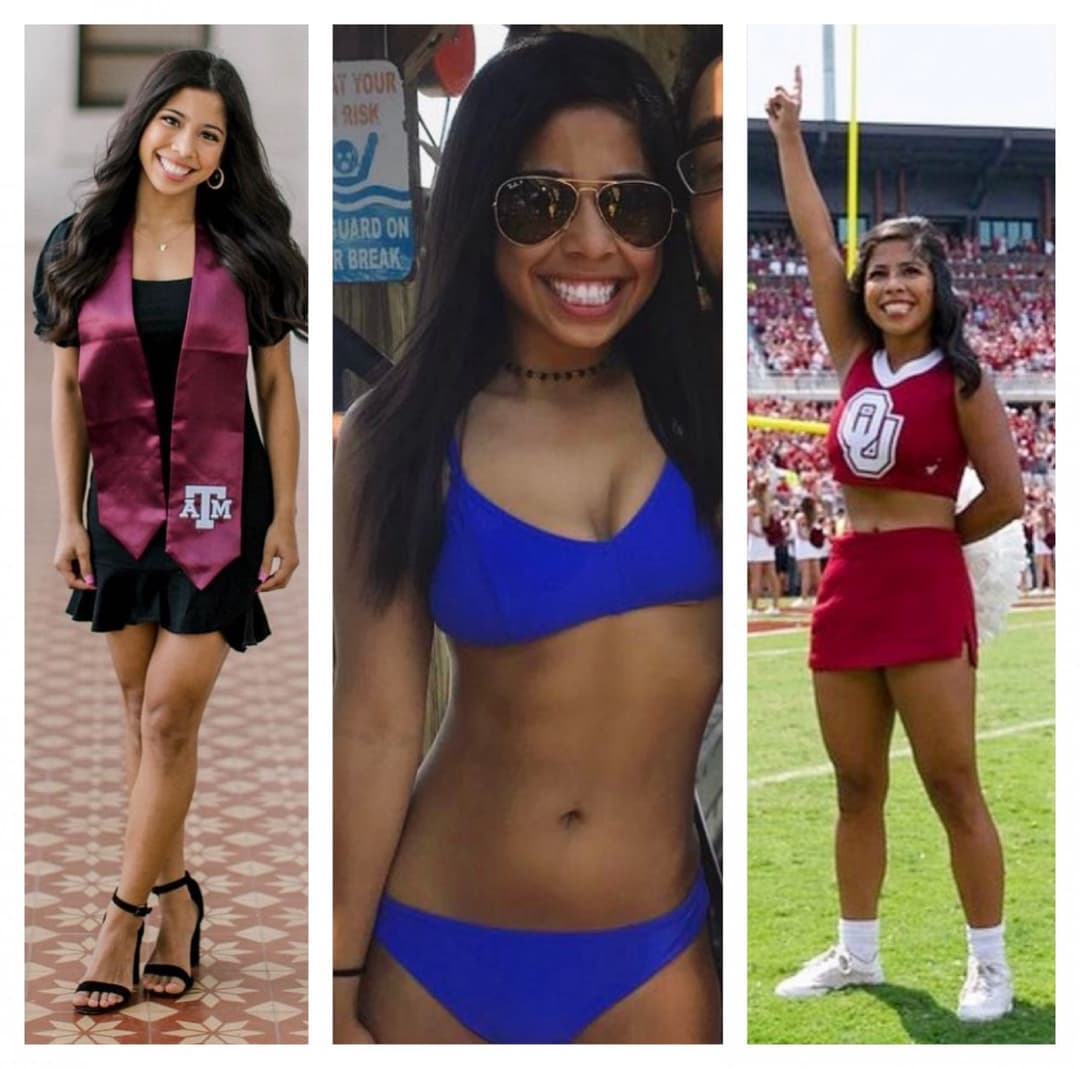 Tight Tiny College Cheerleader Georgie (Bikini)(Uniform)