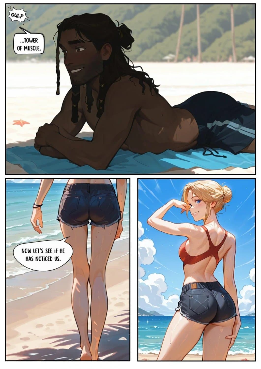 Scarlett Blaze - Vol. 4 "Beachside Temptations"