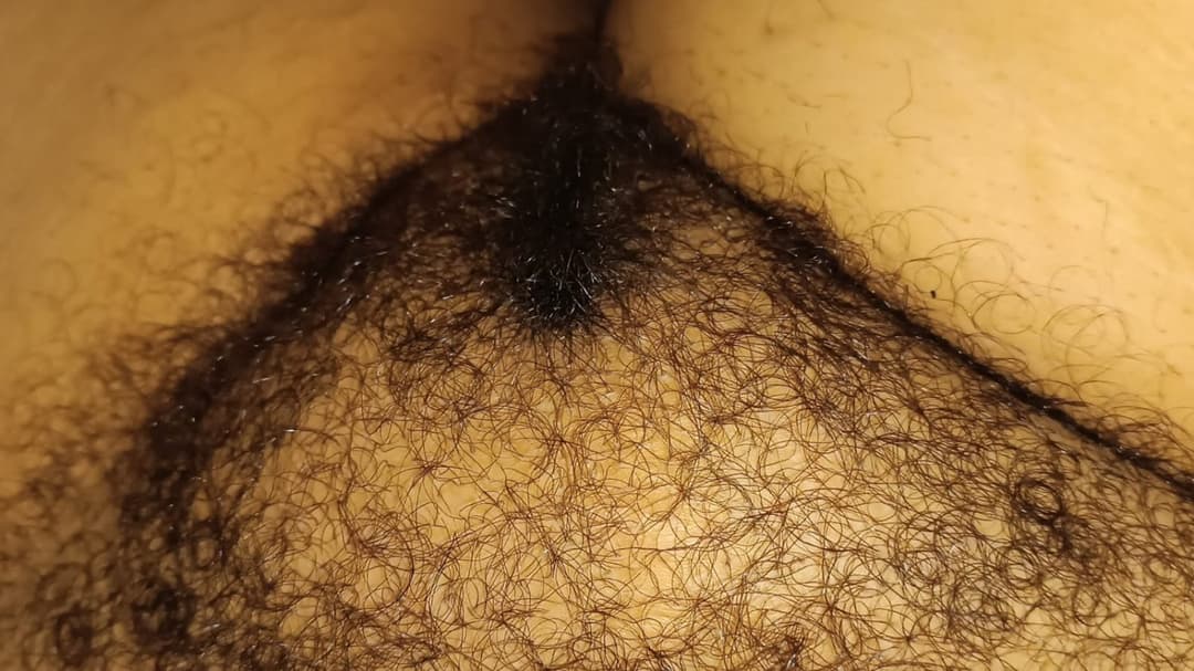 Wife  big hairy bush