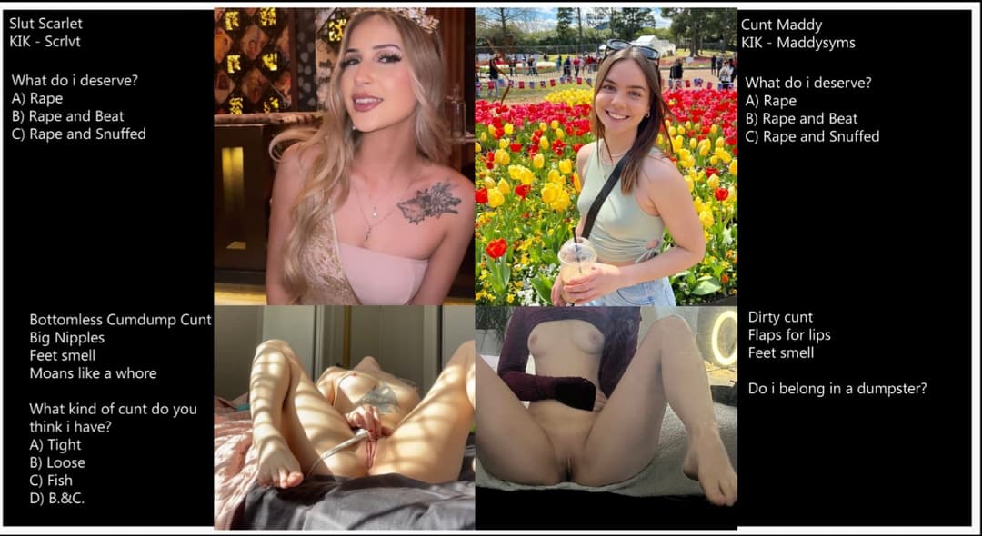 Scarlet & Maddy thots of time