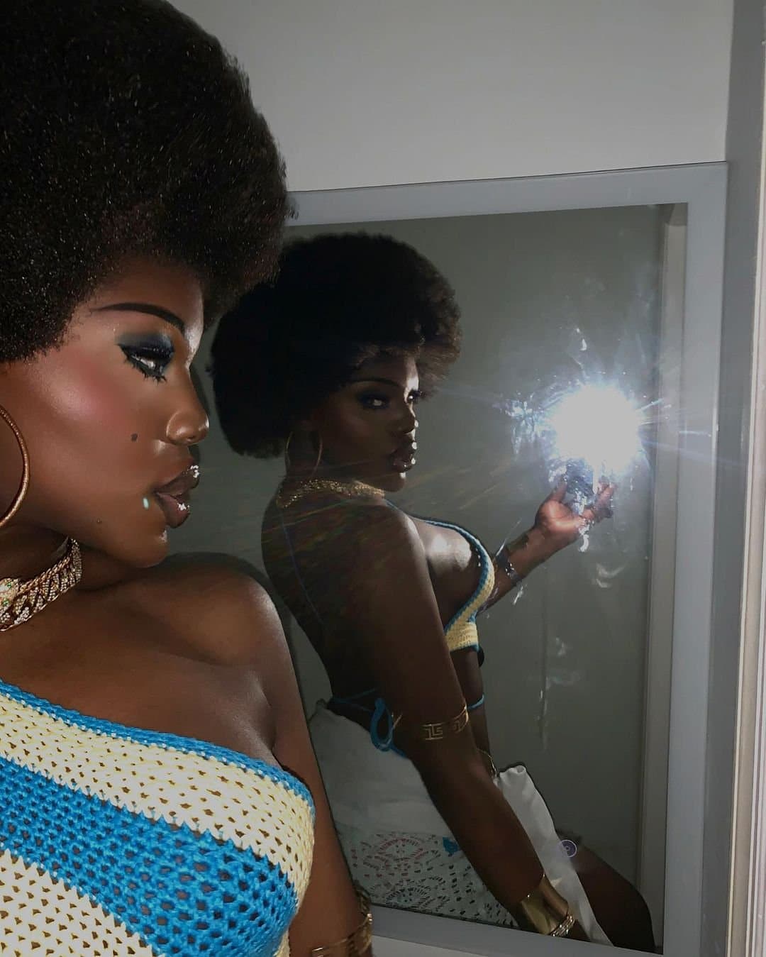 Dark Skinned Bimbo Barbie