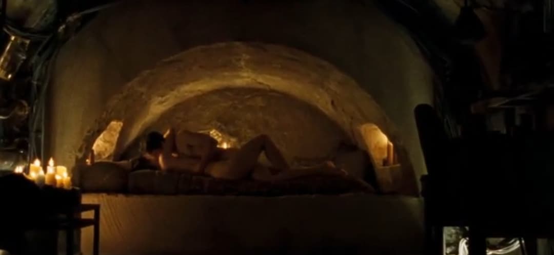 Neo cums inside Trinity (Matrix Reloaded)