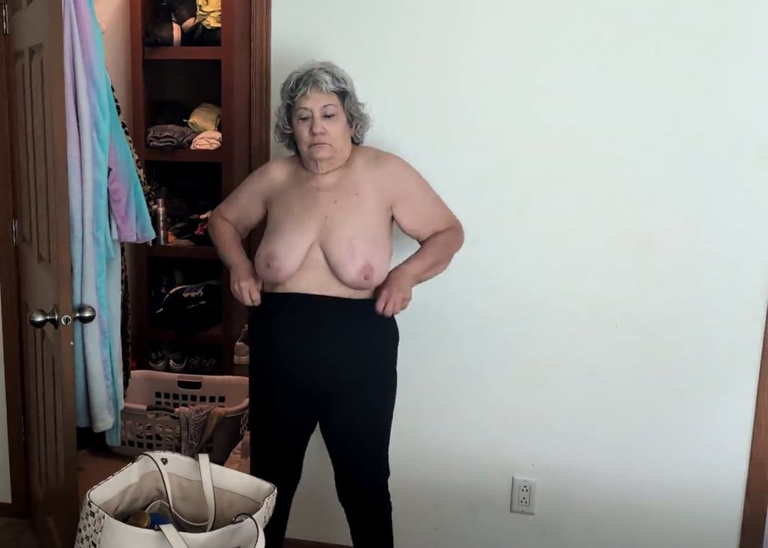 She loves it when I take pictures of her getting dressed or undressing.