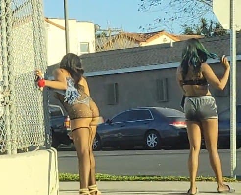 Street hooker. Ladies of the street ???