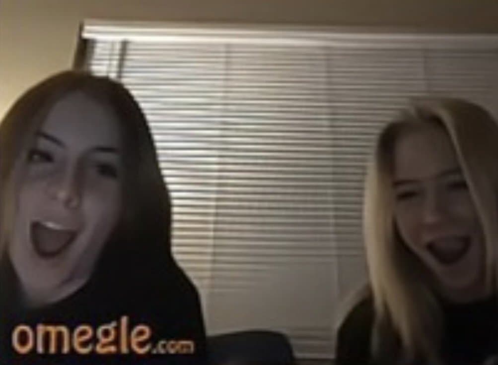 Slutty sisters stick out their tongues to make him cum