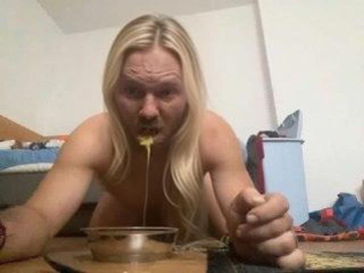 PigSlaveAndy in Latex Bondage