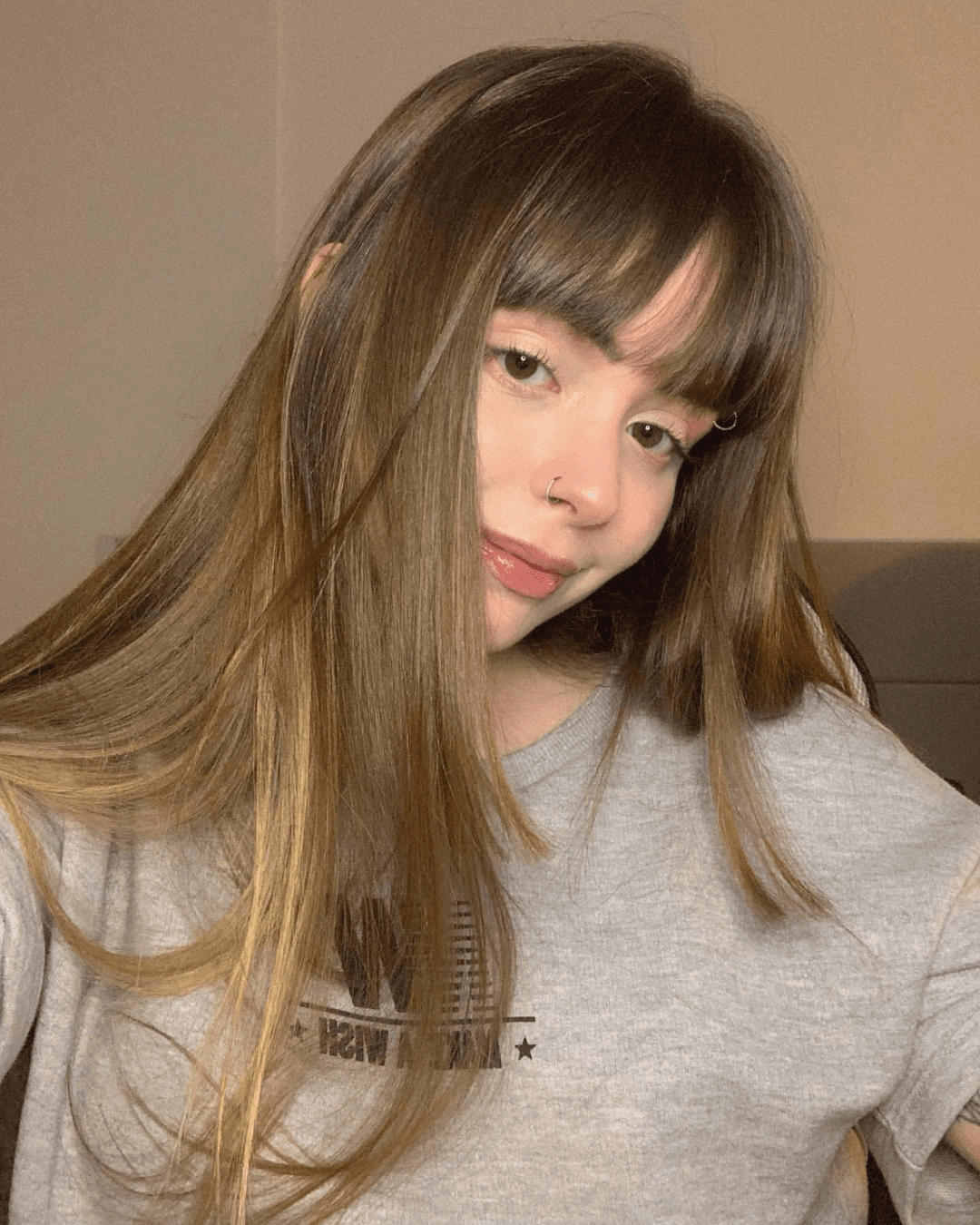 Young hot slut, amazing faceporn. Big boobs