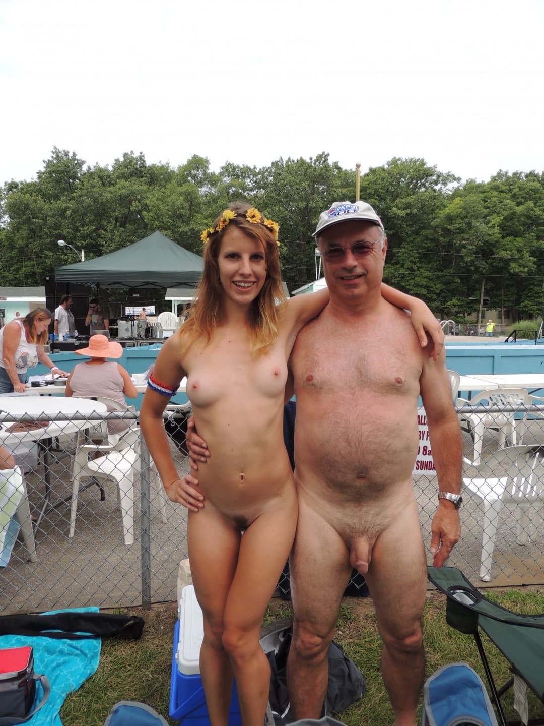 Topless Female Nude Male