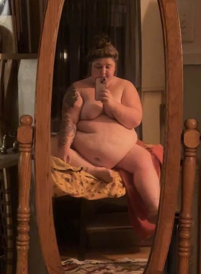 Click to view full size Alicia Is A Growing Girl, Many Calories In Cum, But Just A Fatter Belly Not Bigger Boobs